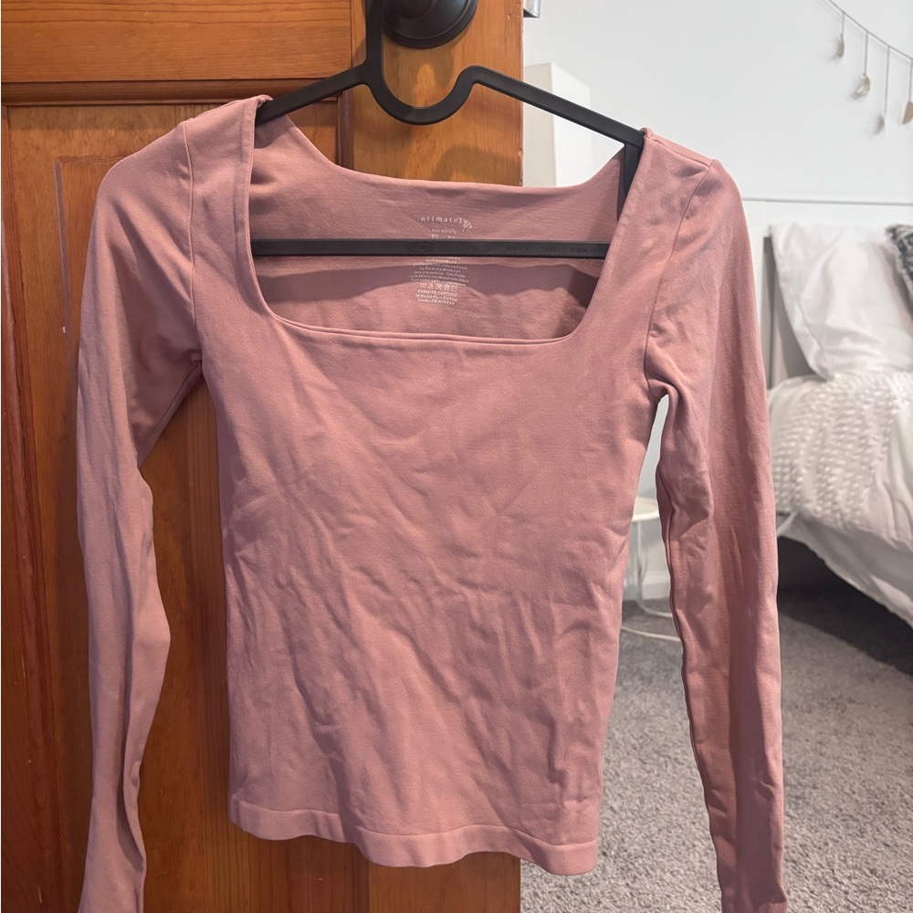 Free people clean lines long sleeve